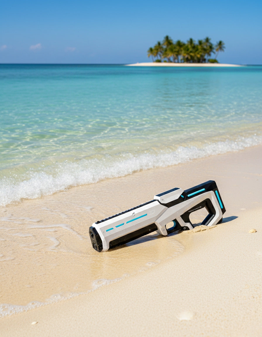 Pistola de Agua Eléctrica con Succión de Agua