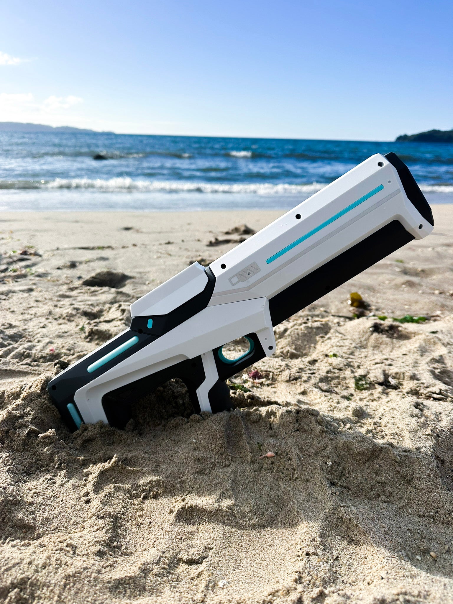 Pistola de Agua Eléctrica con Succión de Agua