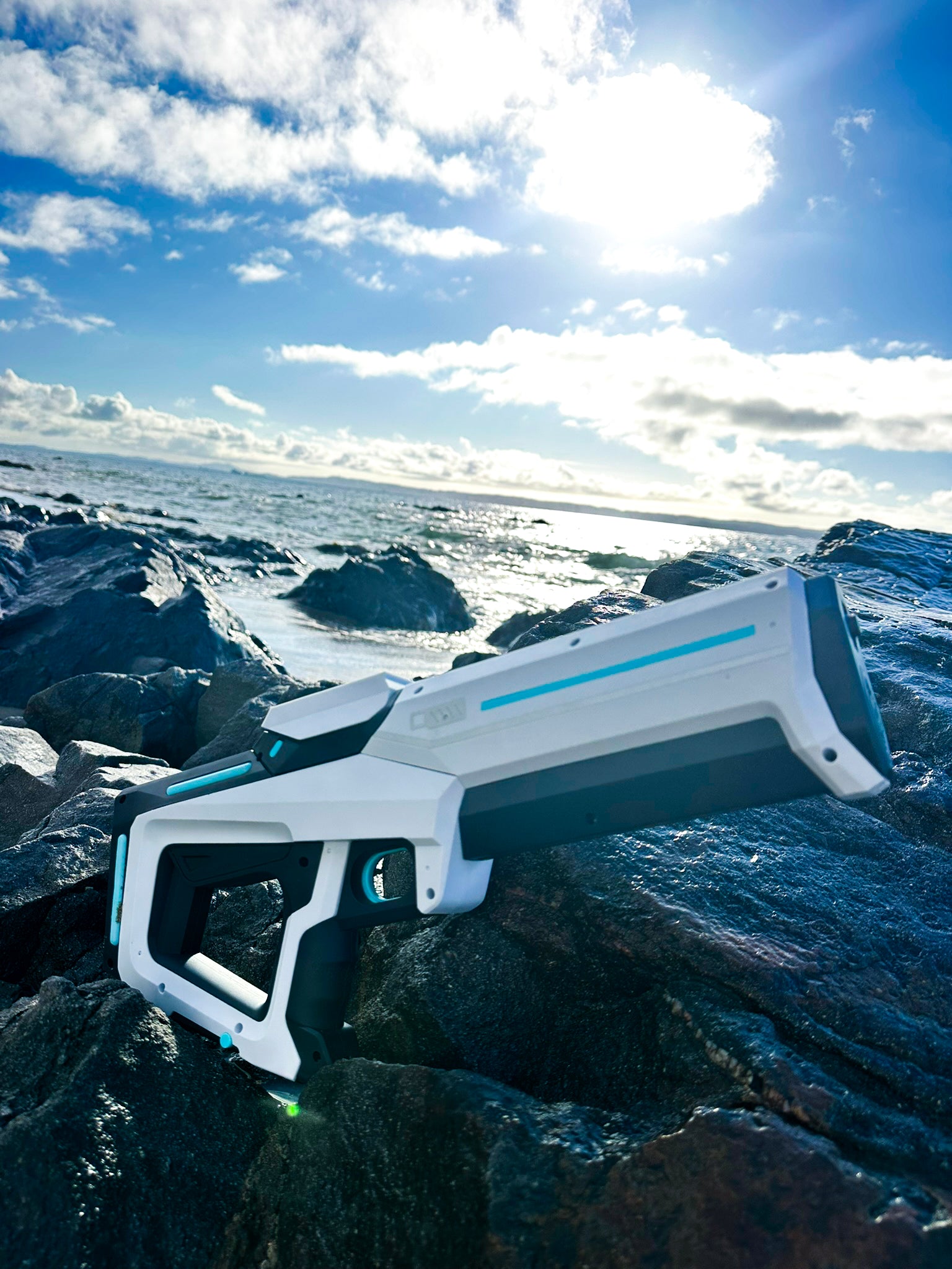 Pistola de Agua Eléctrica con Succión de Agua