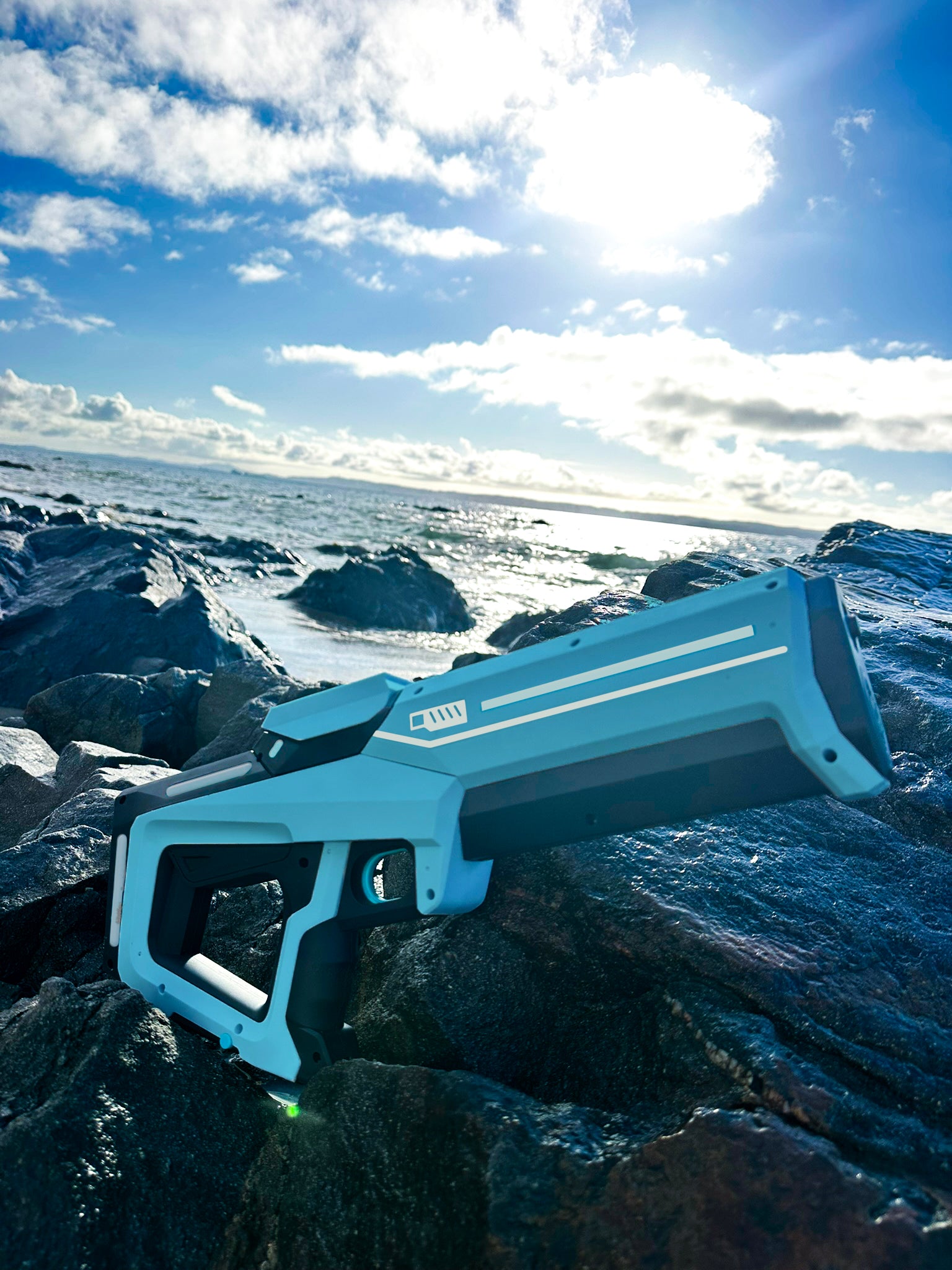 Pistola de Agua Eléctrica con Succión de Agua