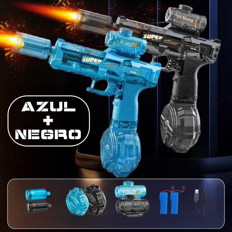 Pistola de Agua Eléctrica Ráfaga Rápida
