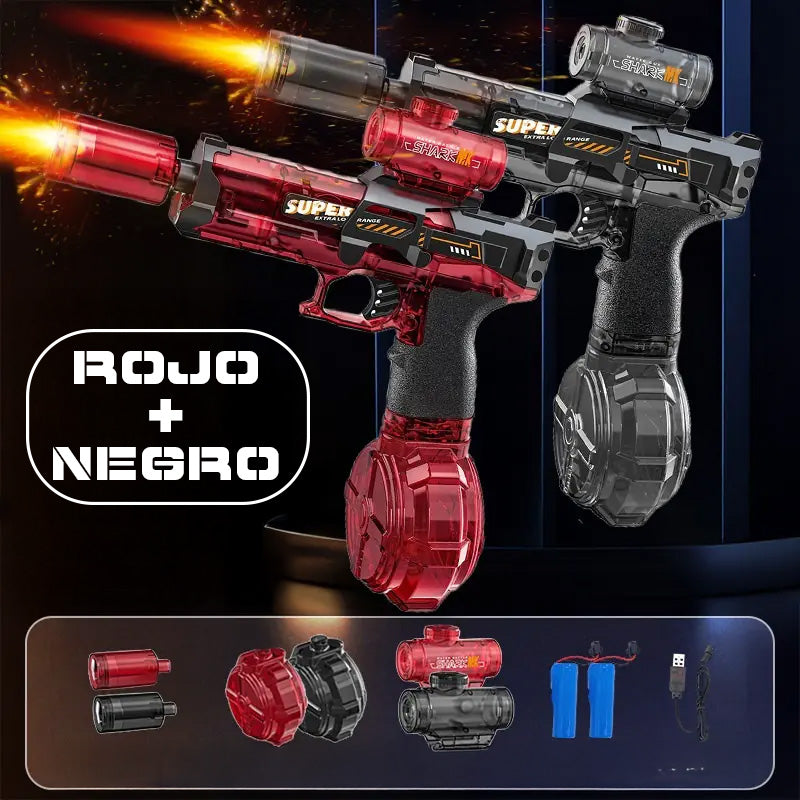 Pistola de Agua Eléctrica Ráfaga Rápida