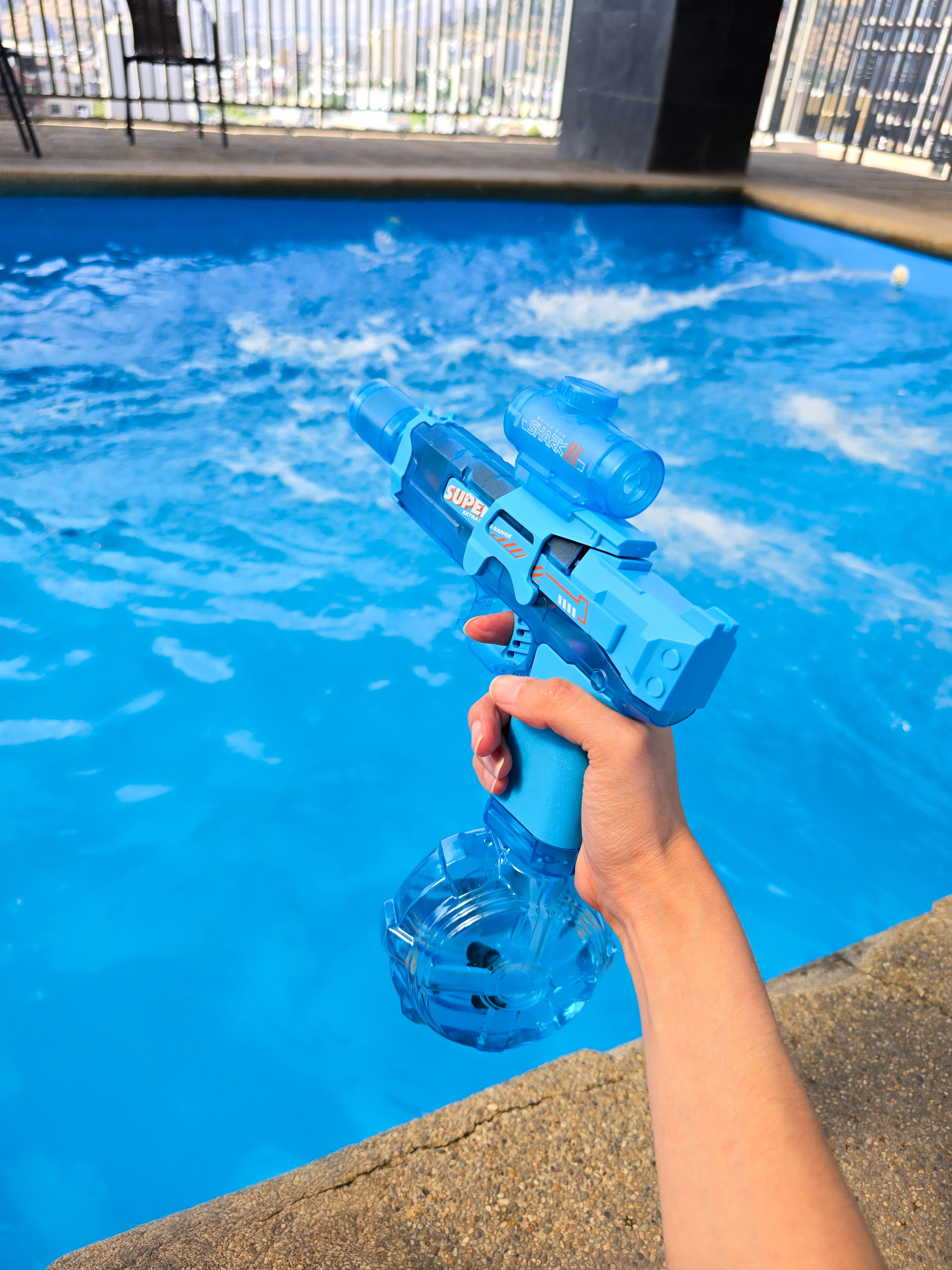 Pistola de Agua Eléctrica Ráfaga Rápida